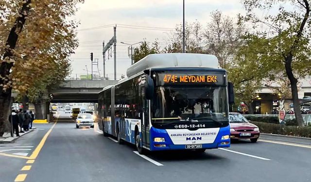 Ankara’da toplu taşımaya yüzde 35 zam