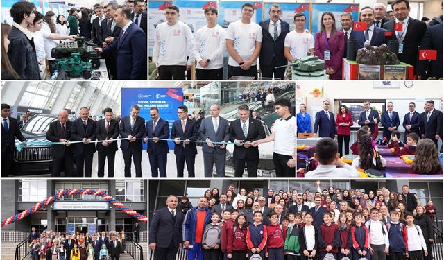 Bakan Tekin ve Bakan Kacır "Tutum, Yatırım ve Türk Malları Haftası" etkinliklerine katıldı