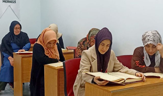 Batman'da Kur'an'ı Kerim kurslarına yoğun ilgi