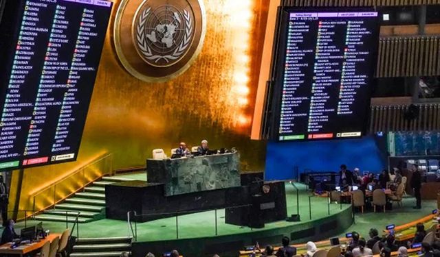BM Genel Kurulu'nda Gazze tasarısı kabul edildi
