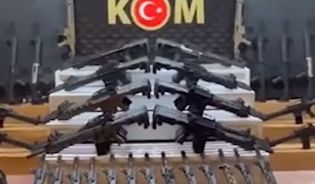 Bursa’da ruhsatsız silah operasyonu: 118 tüfek ele geçirildi