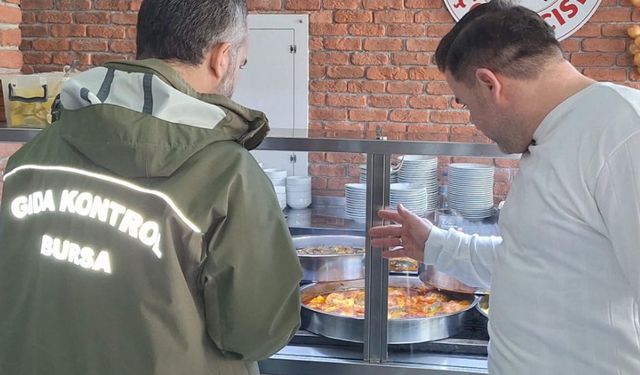 Bursa'da yüksek riskli ürünlere denetim