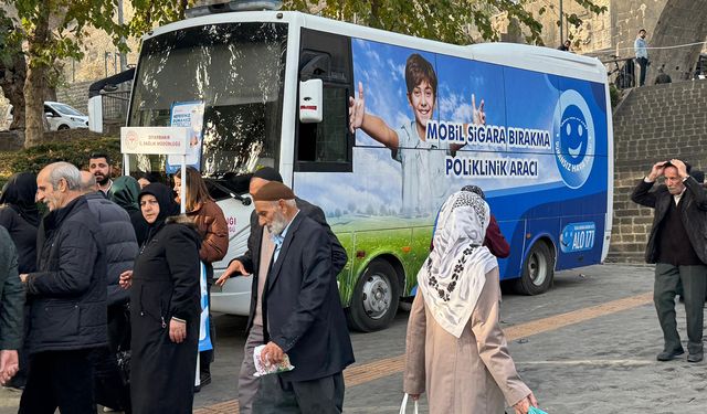 Diyarbakır’da sigarayla mücadele sokağa taşındı