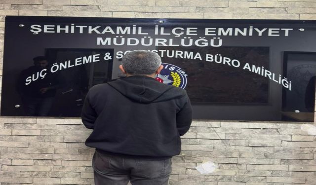 Gaziantep'te cezası bulunan şahıs yakalandı