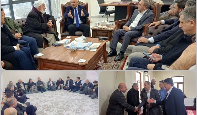 HÜDA PAR Genel Başkan Vekili Demir’den Hakkari’de taziye ziyaretleri