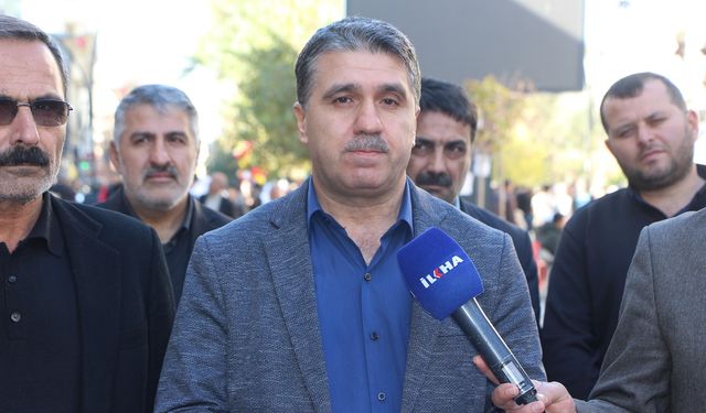 HÜDA PAR Kızıltepe İlçe Başkanı Kavan'dan ilçede yaşanan üzücü olaylar hakkında açıklama