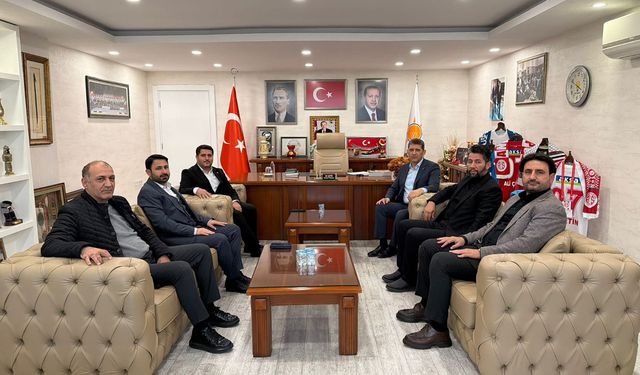 HÜDA PAR'dan AK Parti Antalya İl Başkanlığına ziyaret
