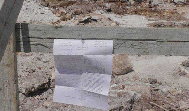 İşgalciler Beytullahim'de yüzlerce zeytin ağacını sökmek için tebligat yayımladı