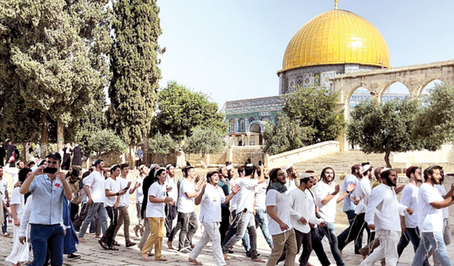 Kasım ayında Mescid-i Aksa'ya 4 bin 266 Yahudi baskın düzenledi