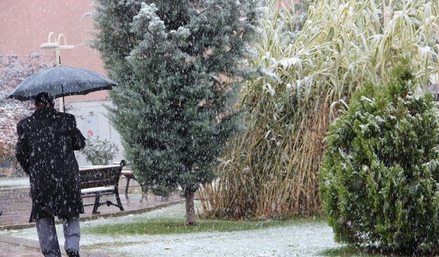 Meteoroloji'den 5 il için kuvvetli yağış ve kar uyarısı