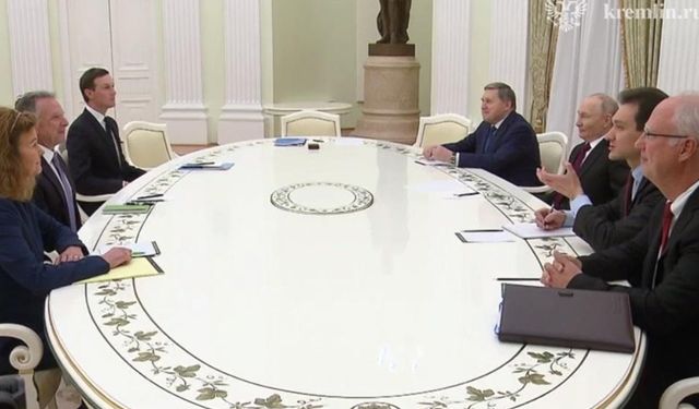 Putin'in, Kremlin'de Witkoff ve Kushner ile toplantısı başladı