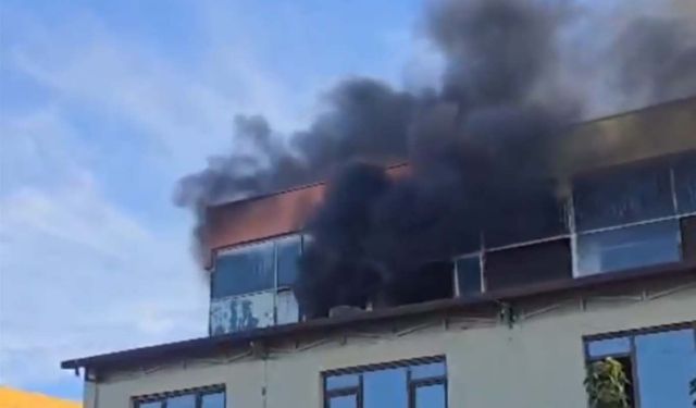 Şanlıurfa’da halı yıkama atölyesinde yangın