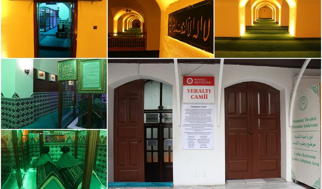 Tarihin derinliğinde saklı bir mâbed: Yeraltı Camii