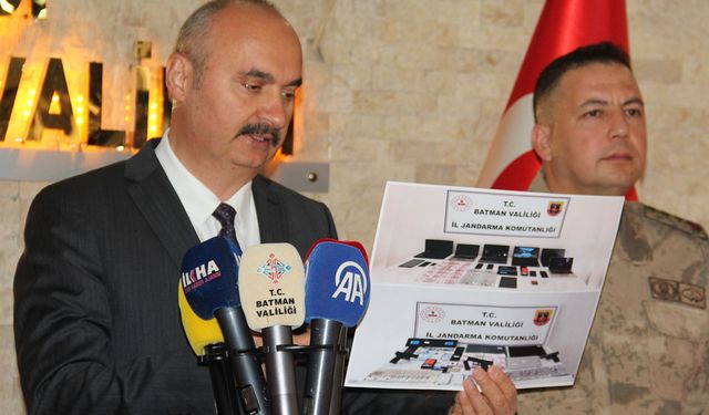 Vali Canalp: Batman'da asayişte düşüş, aydınlatmada rekor seviyedeyiz