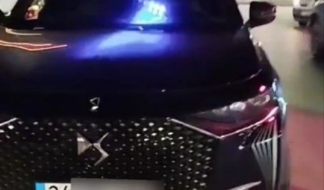 Yalova’da çakarlı otomobil sürücüsüne 276 bin lira ceza kesildi