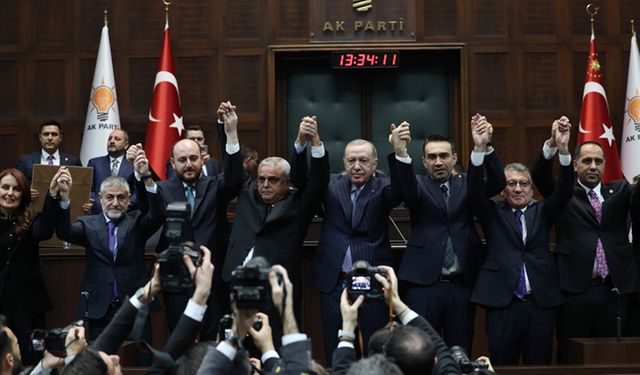 3 milletvekili AK Parti'ye geçti