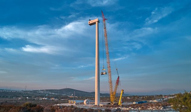 Alaçatı RES’te yerli üretim dönemi