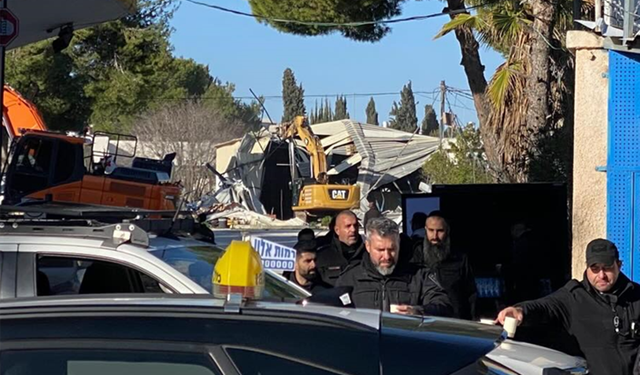 Ben Gvir'den skandal baskın: UNRWA yerleşkesinde yıkım