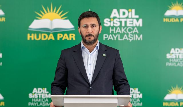 HÜDA PAR Dış İlişkiler Başkanı İmir: Suriye’de kalıcı çözüm diyalog ve adaletten geçer