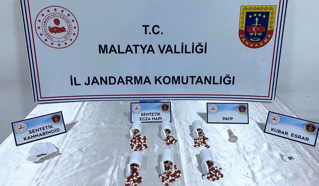 Malatya’da uyuşturucu operasyonu: 2 gözaltı