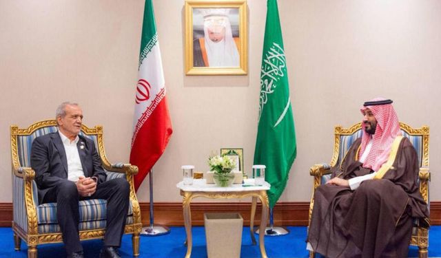 Mesud Pezeşkiyan ile Veliaht Prens Selman görüştü