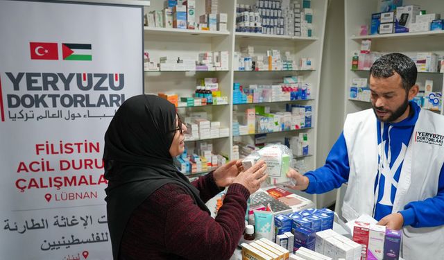 Yeryüzü Doktorları Lübnan’daki Filistinli mültecilere destek sağladı