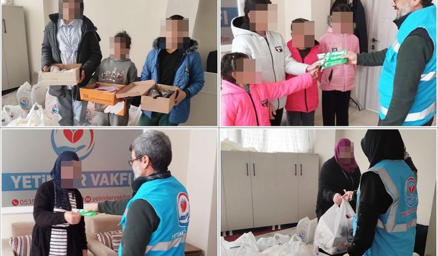 Yetimler Vakfı'ndan Batman'da yetimlere anlamlı destek