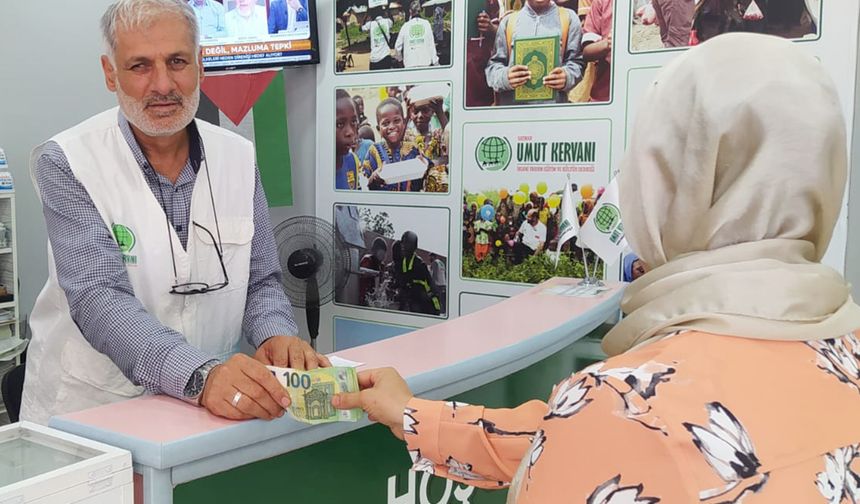 Batmanlı kadın umre parasını Gazze'ye bağışladı