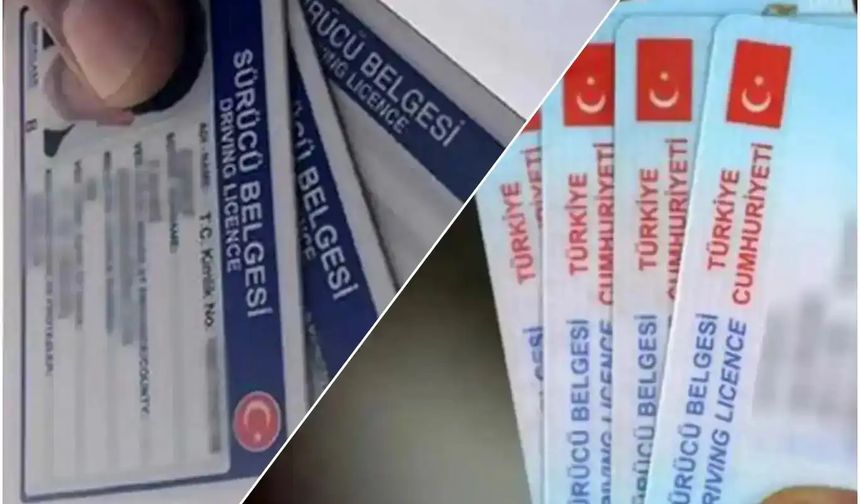 Eski tip ehliyetleri değiştirmek için son gün 