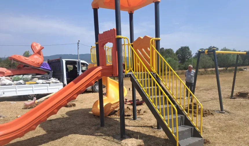 Bilecik’te çocuklara büyük müjde: 14 köye yeni oyun parkı