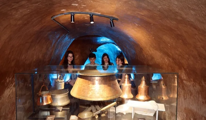 Kayseri Talas'ta serinleten mekan