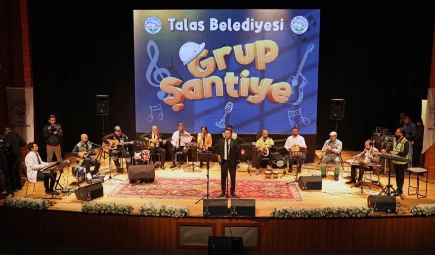 Kayseri Talas'ta yaz akşamları daha renkli