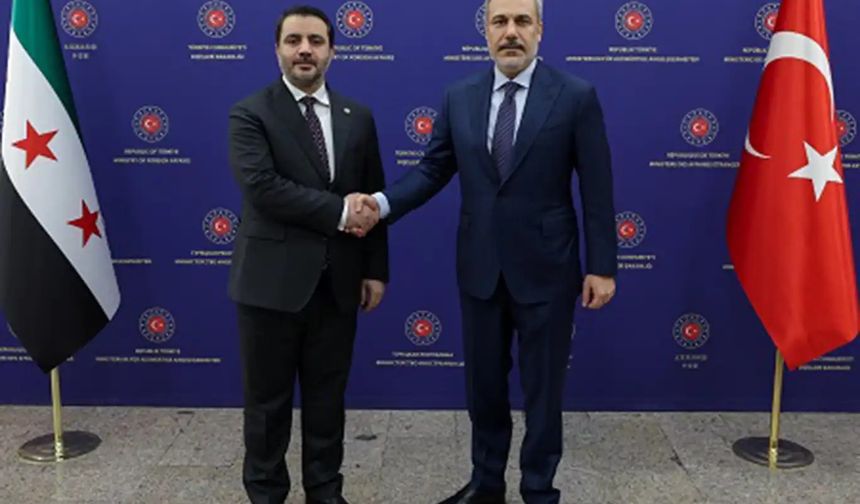 Bakan Fidan, Suriyeli bakanlar ile Ankara’da görüştü