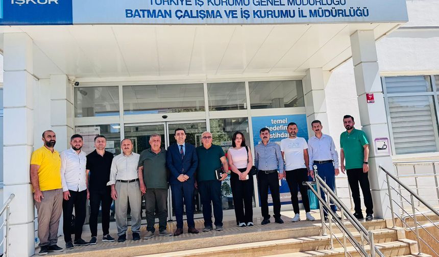Batman'da 115 kişi işbaşı eğitim programıyla mesleki deneyim kazandı