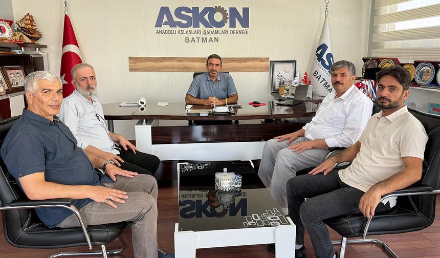 Batman'da madde bağımlılığı ve esnaf sorunlarına karşı ortak adım