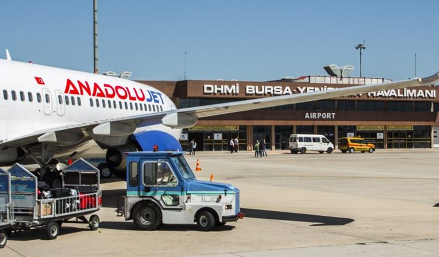 Bursa Yenişehir Havalimanı, 2025’in ilk 7 ayında 147 bin yolcuya hizmet verdi