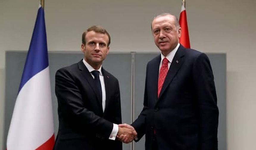 Cumhurbaşkanı Erdoğan ile Macron, Gazze ve Ukrayna'yı görüştü
