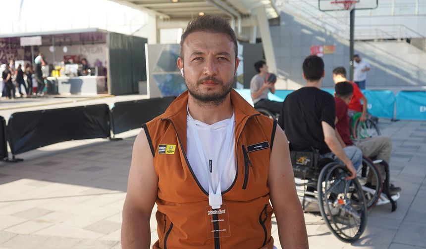 Engelli milli sporcu Yüksel: Hiçbir zaman halime isyan etmedim