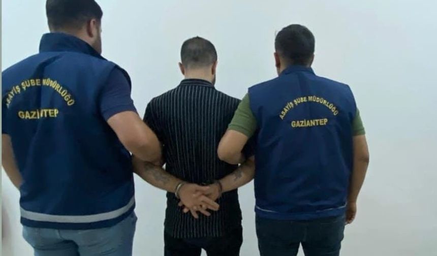 Gaziantep'te 31 yıl cezası bulunan şahıs yakalandı