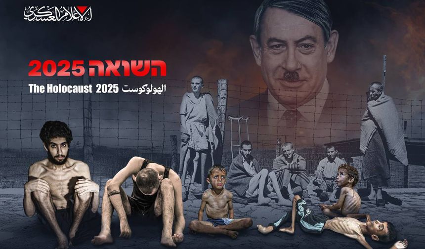 HAMAS Gazze'deki siyonist esirin görüntüsünü paylaştı: israil hükümeti onları aç bırakmayı seçti