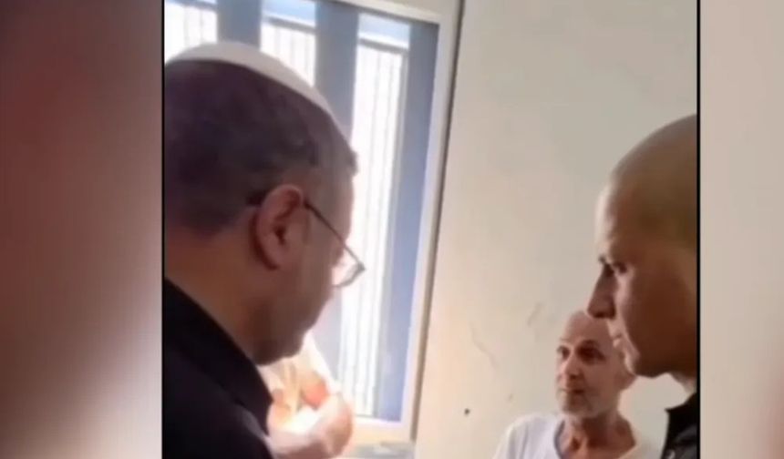 HAMAS'tan, Bergusi'nin hücresine baskın düzenleyen "terörist Ben Gvir"e tepki