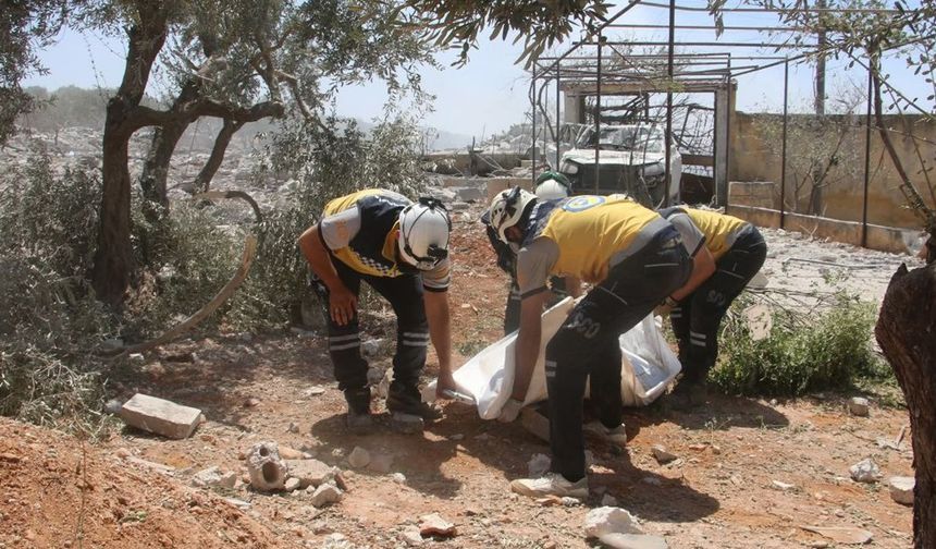 İdlib kenti çevresinde silah deposu patladı: Ölü ve yaralılar var