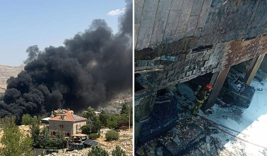 Lübnan'da bir binada yangın: 3 ölü, 6 yaralı
