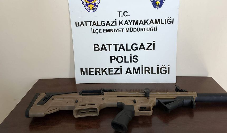 Malatya'da silahla tehdit eden şüpheli yakalandı