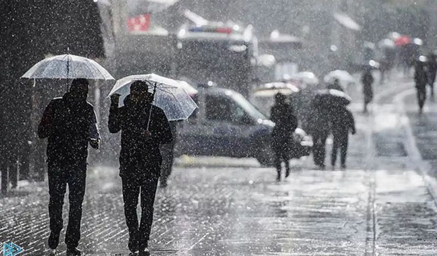 Meteorolojiden bazı bölgeler için sağanak uyarısı