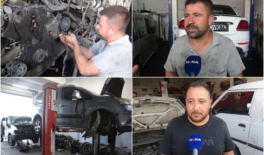 Sanayi esnafı: Yetiştirecek çırak bulamayınca usta da bulunmuyor