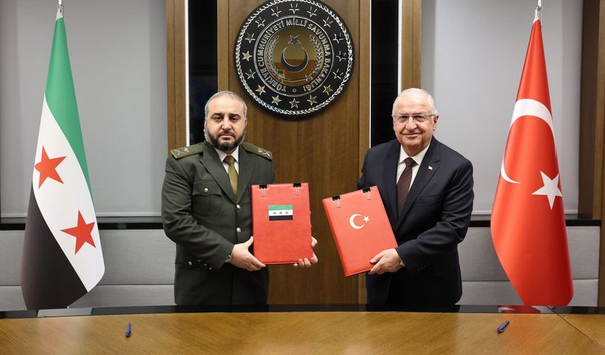 Türkiye ile Suriye arasında Ortak Eğitim ve Danışmanlık Mutabakatı