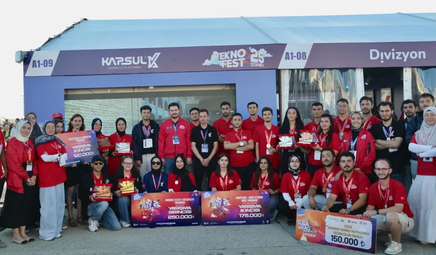 KAPSÜL’den TEKNOFEST’te 18 ödüllük başarı