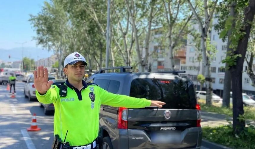 Amasya’da drift yapan sürücüye 46 bin lira ceza