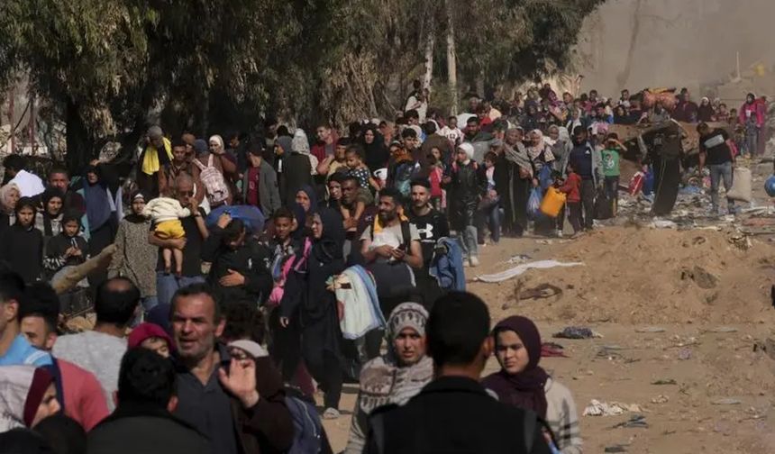 BM: Gazze'de iki günde 40 binden fazla kişi zorla yerinden edildi